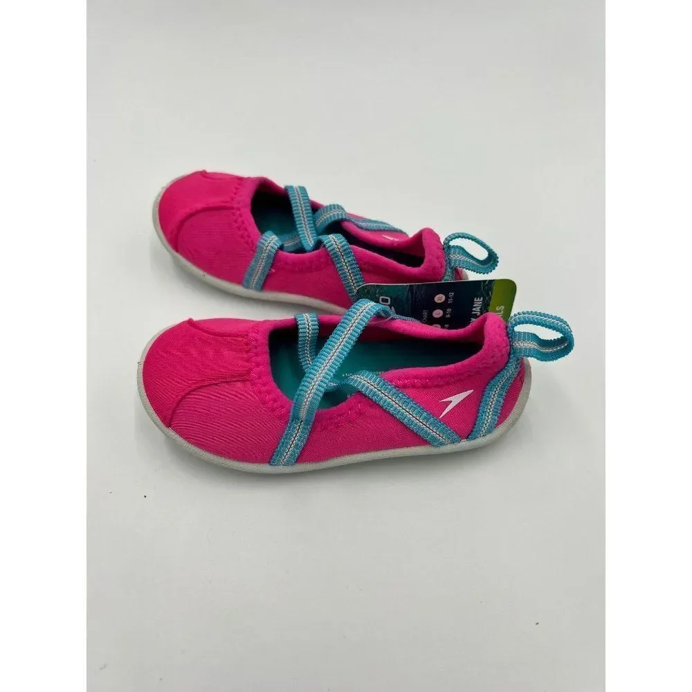 Brand New Speedo Swim Shoes Toddler‎ Girl Size 5 Color Pink